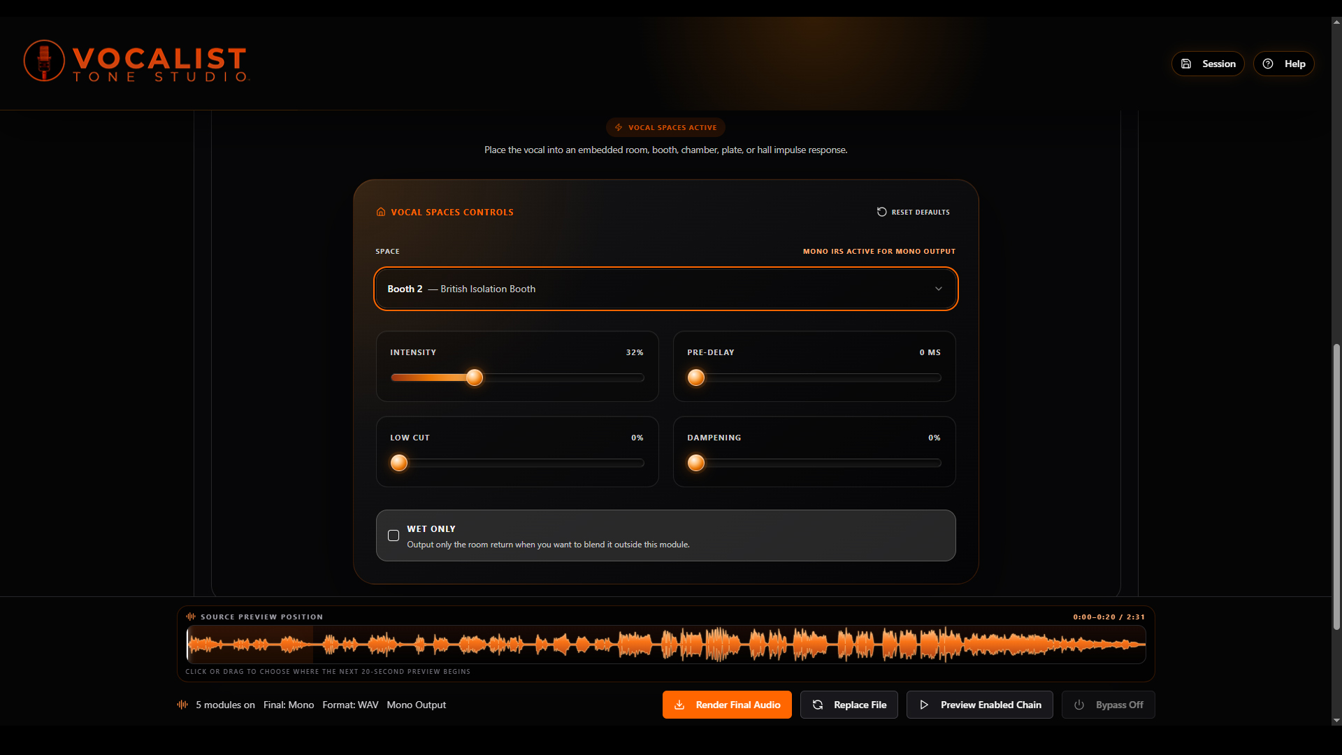 Vocalist Tone Studio screenshot 10