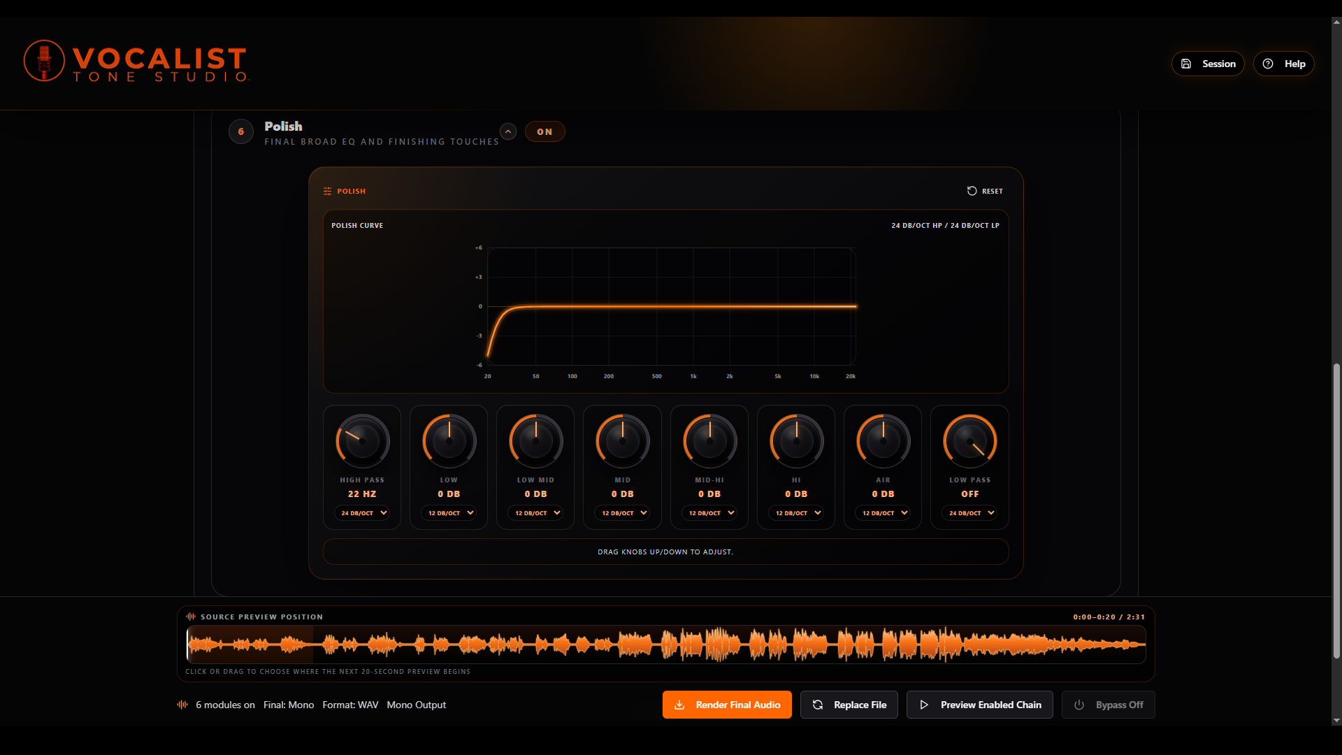 Vocalist Tone Studio screenshot 11